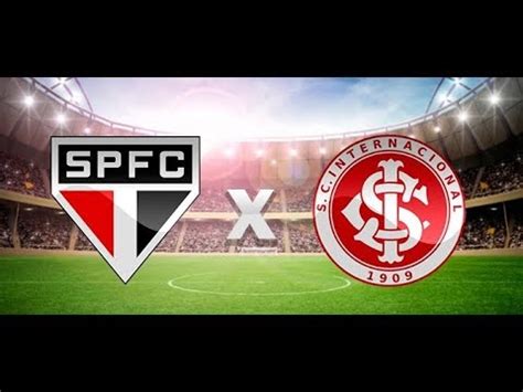 Equipes entram em campo neste domingo (25), pela 18ª rodada do brasileirão; São Paulo x Internacional AO VIVO - YouTube