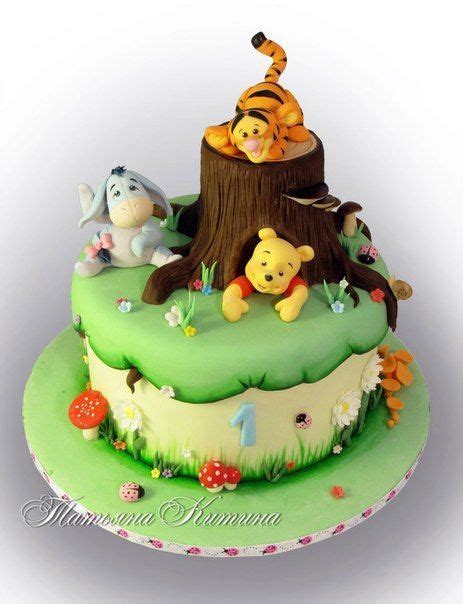 Ganz wichtig ist aber nicht die länge der geburtstagswünsche oder sprüche sondern etwas anderes: Winnie-the-Pooh Cake | Торт, Детский торт, Оригинальные торты