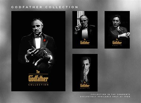 Putnam's sons, the novel details the story of a fictional mafia family in new york city (and long beach, new york), headed by vito corleone. Godfather Collection : PlexPosters