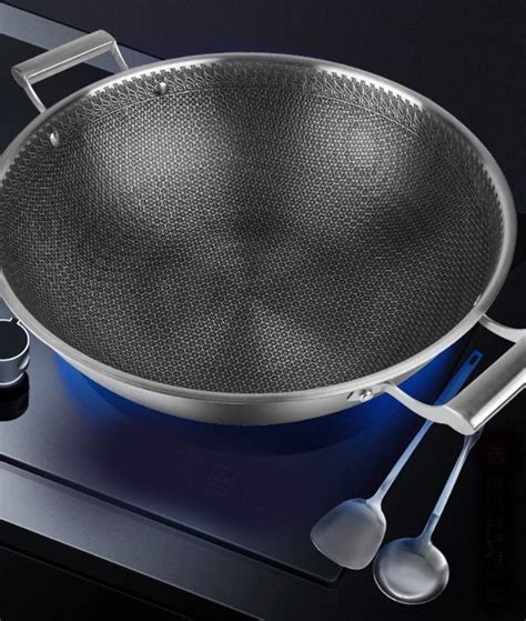 Visit the website right away to find unbeatable discounts on honeycomb wok fryk with high standards. BN 38cm Stainless Steel Honeycomb Non-Stick Frying Wok ...