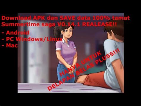 It's not uncommon for the latest version of an app to cause problems when installed on older smartphones. cara instal dan download save Summertime Saga V0.14.1 di android dan PC - YouTube