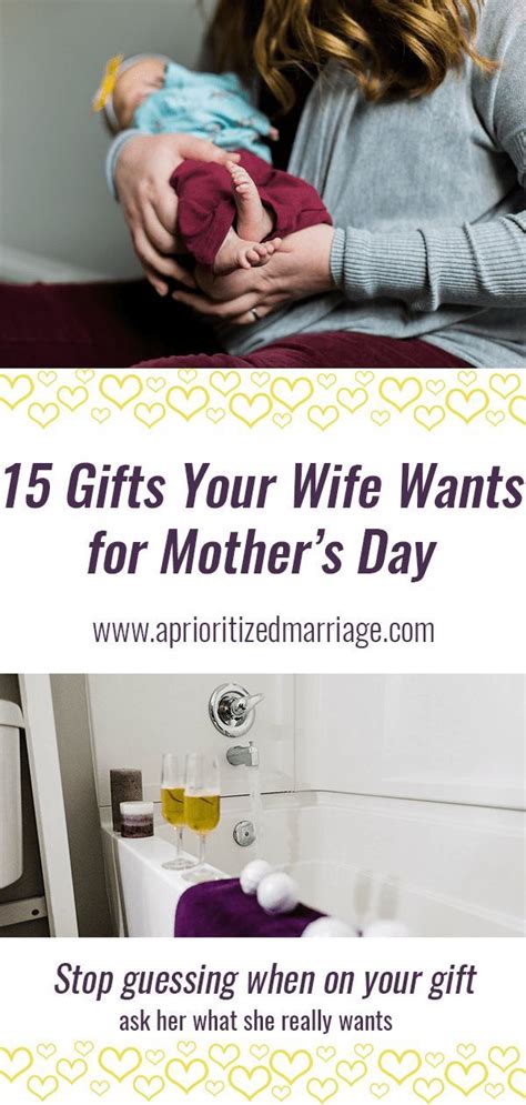 Mothers day gifts for wife 2020. 15 Gifts Your Wife Wants for Mother's Day - Mother's Day ...