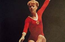 latynina larisa gymnast balance 1964 olympiad kyodo agency