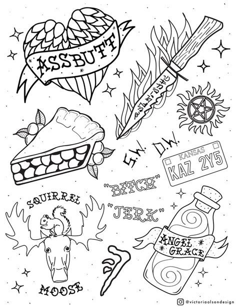 With that being said, i was so amazed and thrilled to come across this! Supernatural Flash Coloring Sheet in 2020 | Supernatural ...