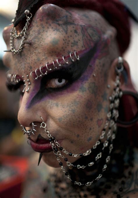 Since ancient times, humankind has. Woman With Most Extreme Body Modifications Just Got Even ...