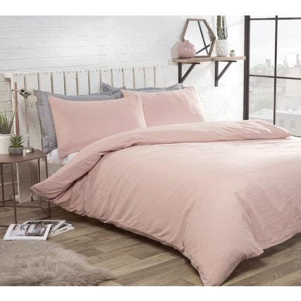 We did not find results for: Washed Linen Look King Duvet Set - Blush | Bedding - B&M ...