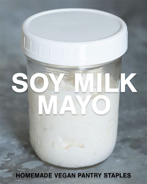 Free shipping on us orders over $65. How to Make Vegan Mayo (Magic Bullet Soy Milk Mayonnaise ...