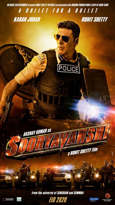 Ten years younger productions llp, dhirajj walk of arts pvt ltd, zee5. Sooryavanshi Bollywood Movie 2020