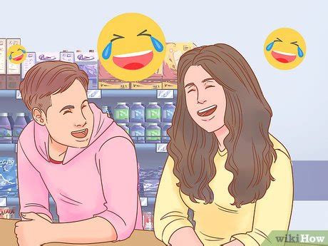 I was at a climbing center the other day, but someone had stolen all the grips from the wall. 4 Ways to Make a Girl Laugh - wikiHow