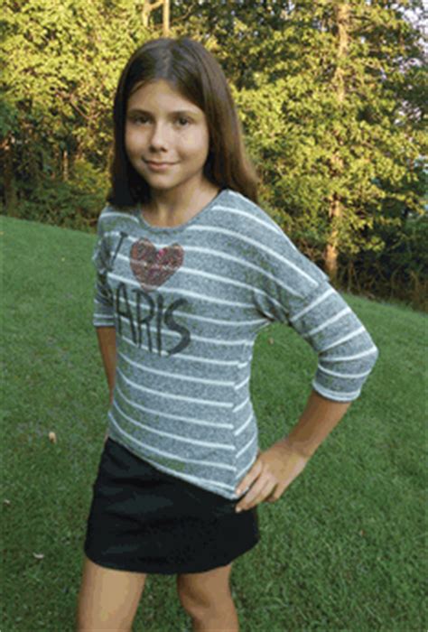 Cортировать топ 10 tween jb. Kiddo by Katie "I Heart Paris" Striped tween Top 10 12 ...