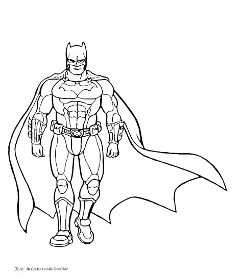 Plus coloriages des personnages de bd. Coloriage Batman - Coloriages pour enfants : coloriage ...