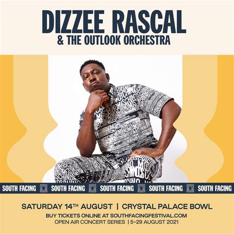 Dizzee rascal is geboren als zoon van ghanese immigranten. See Tickets - South Facing - Dizzee Rascal Tickets ...