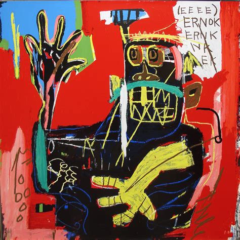 Jean michel basquiat oil stick on canvas 1987( andy warhol) original painting. Jean-Michel Basquiat kaufen - Ernok