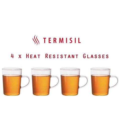 Cool shot glasses buying guide. 4 X Termisil Heat Resistant Glasses - 0.22ml/7.5oz