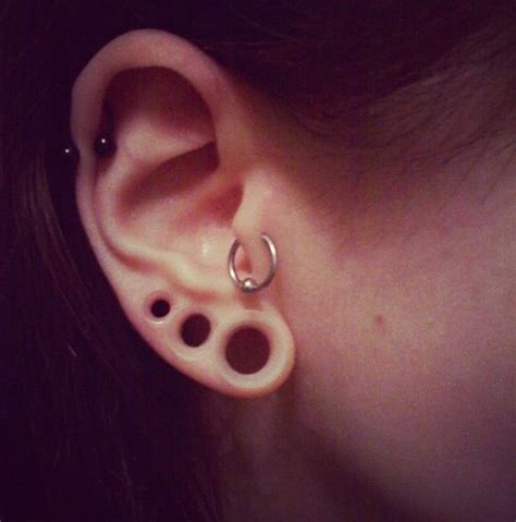 Put them in rubbing alcohol to disinfect them, making them free from the bacteria. 30+ Stretched Lobe Piercing Pictures