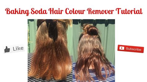 The mixture is supposed to break down hair follicles and prevent future hair growth. Baking Soda Hair Colour Remover Tutorial!! - YouTube