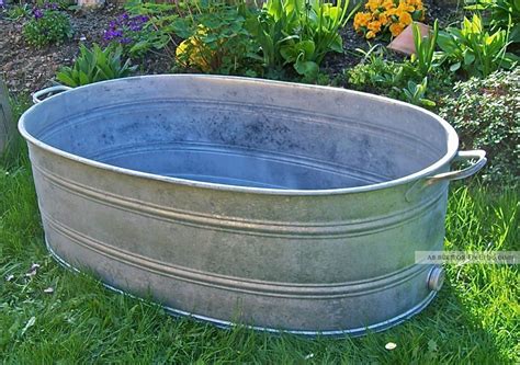 Alle armaturen versagten (drei wurden getestet). Alt Grosse Zinkwanne / Badewanne / Pflanzkuebel / Gartenteich