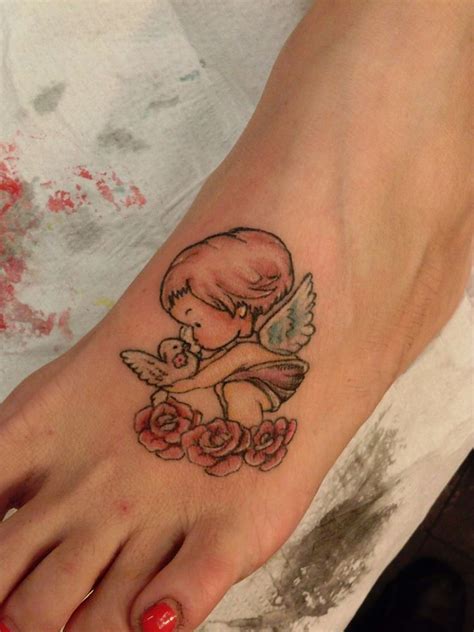 Find the perfect word, quote or message to inspire yourself & others today. Baby Angel Tattoo | Baby tattoos, Tattoo for baby girl ...