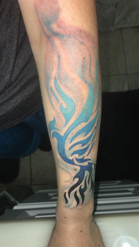 Maybe you would like to learn more about one of these? My Nightwing Phoenix continuation of my sleeve. Done by Nick from The Edge Tattoo, South Windsor ...