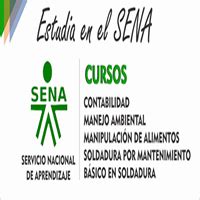 Sena y sena virtual, trabaja estudiando con el (servicio nacional de aprendizaje) Cursos Sena