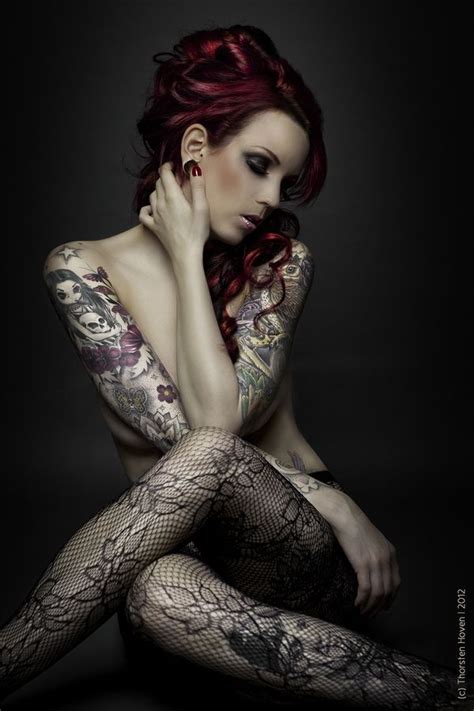 20 cool haircut designs for stylish. Not usually a fan of large tattoos on a lady, but this ...