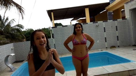 Oiii genteee s2 o vídeo de hoje é o desafio da piscina! Desafio da piscina com juliaa!!!!💕💗 - YouTube