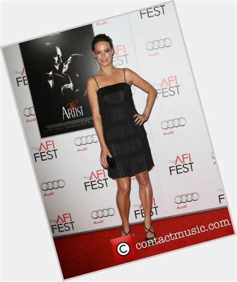 Every pimple, every character flaw. Berenice Bejo's Birthday Celebration | HappyBday.to