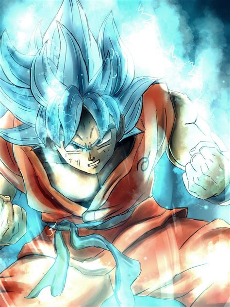 As the title says, this is a new wallpaper based on goku's new mastered ultra instinct form. Goku Blue Wallpapers - Wallpaper Cave