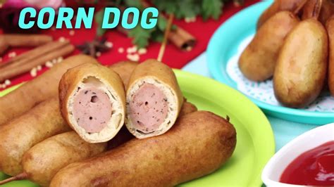 Bagaimana cara membuat corn dog mozzarella ala korea selatan? Cara Membuat Corn Dog Sosis || Corndog Sausage - YouTube