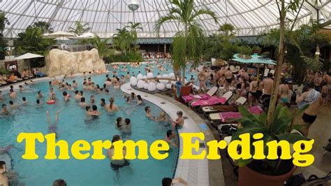 Therme erding is the second largest thermal bath complex in europe (after therme bucharest) at 185,000 square metres (46 acres). Therme Erding (GoPro HD) - YouTube