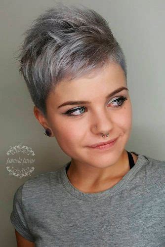 Looking for a few very short haircuts and hairstyles to try this year? 33 Short Grey Hair Cuts and Styles | LoveHairStyles.com