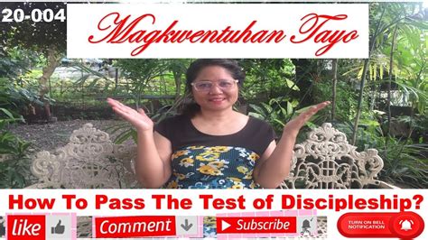 ( 2 ) asthma is either present or absent; How To Pass the Test Of Discipleship? - YouTube