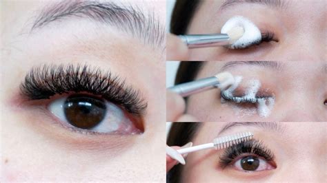 Oils and lash glue don't like each other. How to Clean Lash Extensions Updated - YouTube