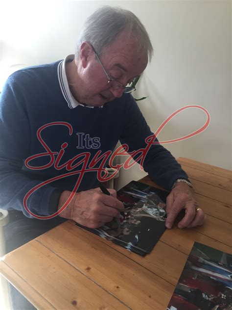 Nottingham forest legend frank clark will be signing copies of his new book, black and white and red all over, in the megastore on saturday. Signed Frank Clark Nottingham Forest Photo