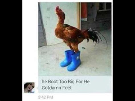 You can do this inside your home. He Boot too Big - REMIX - YouTube