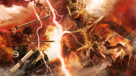Shingeki no kyojin), known in pal regions as a.o.t.: Wallpaper : anime, Shingeki no Kyojin, Eren Jeager, Mikasa ...