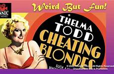blondes cheating 1933 thelma todd