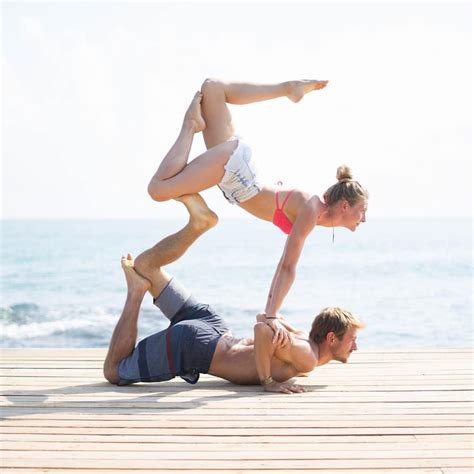 This book includes 236 colorful pages includes: amazing couples on beach in 2020 | Couples yoga, Acro yoga ...