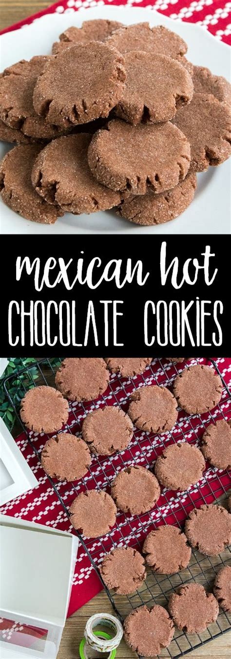 Quite possibly the best part of the season. Mexican Hot Chocolate Cookies are full of deep, spicy ...