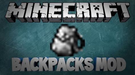 You can put anything you want there, from equipment to resources. 1.7.10 Backpacks Grim3212 Mod Download | Minecraft Forum