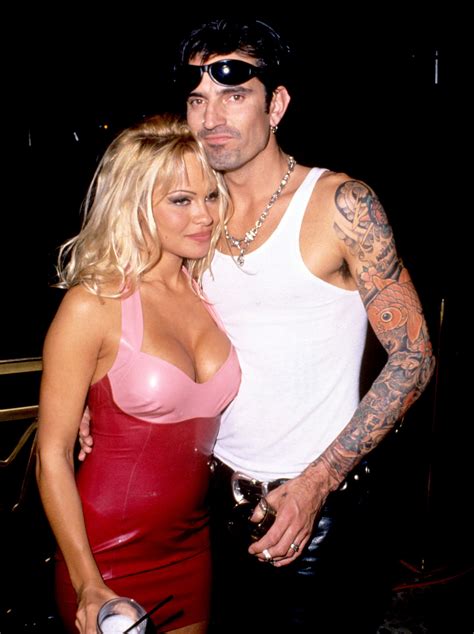 I have never ever seen it. Tommy Lee and Pamela Anderson | The Shortest Celebrity Engagements | POPSUGAR Celebrity