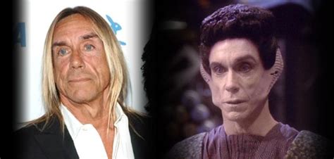 Iggy pop star trek ds9 iggy pop plays a vorta in the hit show star trek: Iggy Pop in the role of Yelgrun in DS9 episode The ...