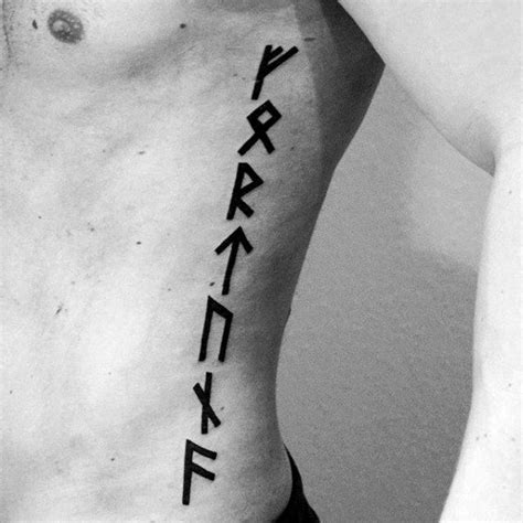 This is a bold statement tattoo that works well as part of a larger back piece incorporating other norse imagery or symbols. Top 79 Best Rune Tattoo Ideas - 2021 Inspiration Guide