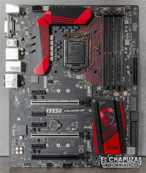 This motherboard comes with all solid capacitors which. MSI Z170A Gaming M5 08