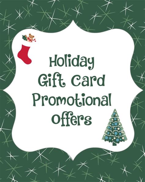 Check spelling or type a new query. Holiday Gift Card Bonus Promotional Offers for 2014 ...