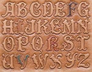 A wide variety of leather carving patterns options are available to you, such as decoration, use, and material. Leather Tooling Patterns Free Download Alphabet craftaid ...