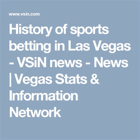 If 55 minutes of play is not completed, a bet on the team is treated as no action, and a parlay bet will be reduced accordingly. History of sports betting in Las Vegas | Sports betting ...