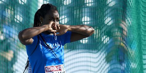 Osakue, 22, may not be able to represent her country at the upcoming european athletics osakue, 22, is a rising track and field star who specializes in the discus throw. L'aggressione a Daisy Osakue - Il Post