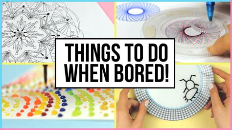 You could even keep a list of activities to do when you are bored. Oddly Satisfying Things To Do When You Are Bored At Home ...