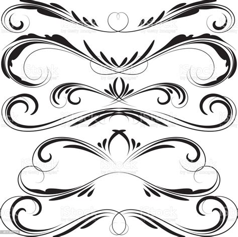 Freepik free vectors, photos and psd freepik online editor edit your freepik templates slidesgo you can only save 3 new edited icons per collection as a free user. Decorative Swirls Stock Illustration - Download Image Now ...